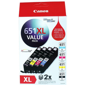 Canon CLI-651 XL Ink Cartridge Value Pack