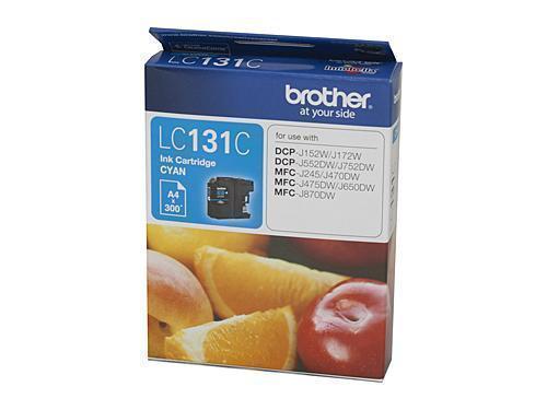 Brother LC131 Cyan Ink Cartridge