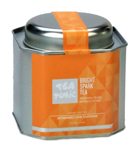 Bright Spark Tea Loose Leaf Caddy Tin