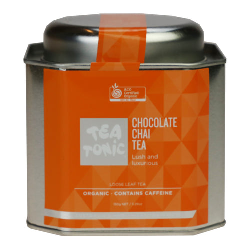 Chocolate Chai Tea Loose Leaf Caddy Tin