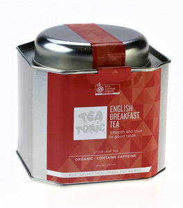 English Breakfast Tea Loose Leaf Caddy Tin