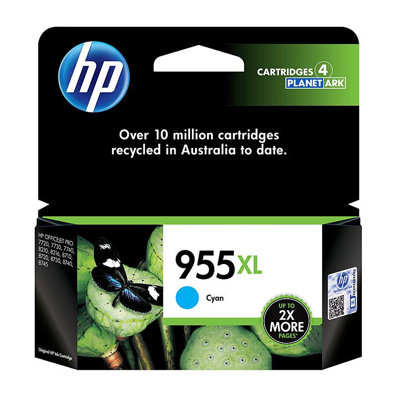 HP 955 XL Cyan Ink Cartridge